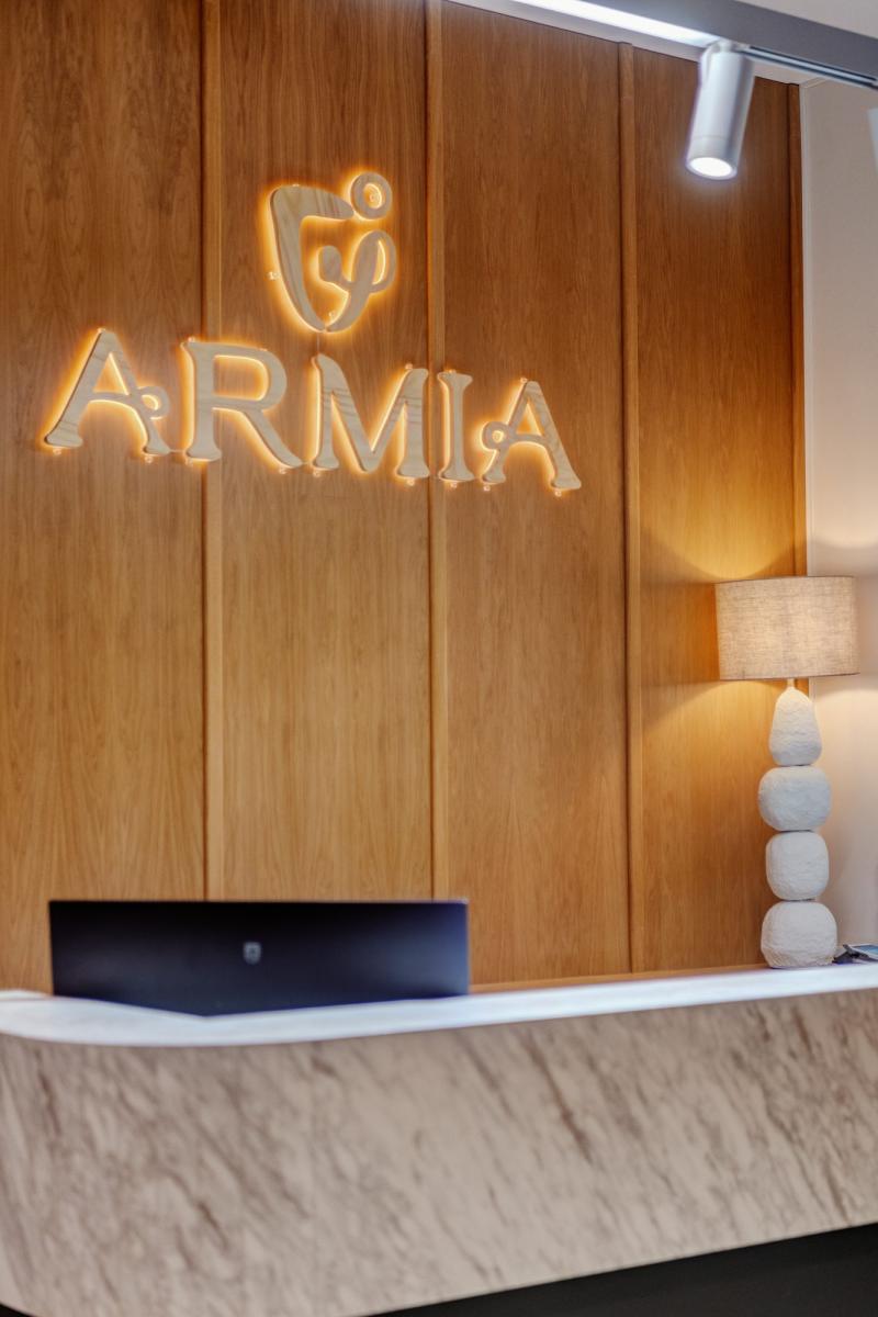 Shared interior at Armia Experience Hotel, Sýros, Cyclades