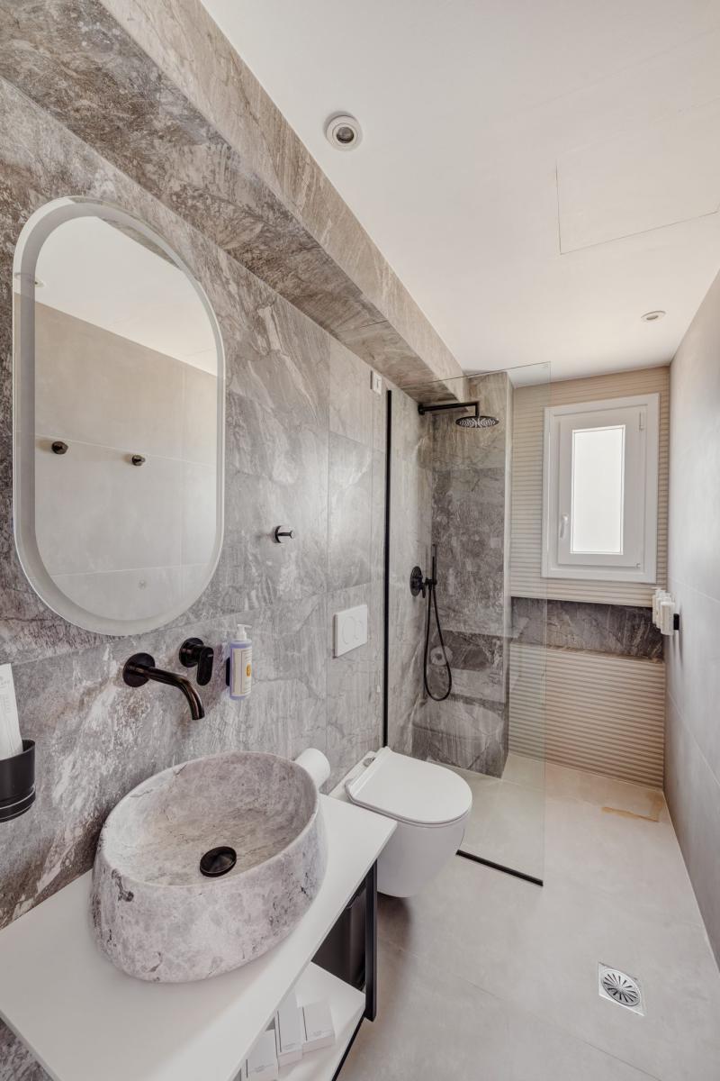 Suite interior at Armia Experience Hotel, Vári, Sýros
