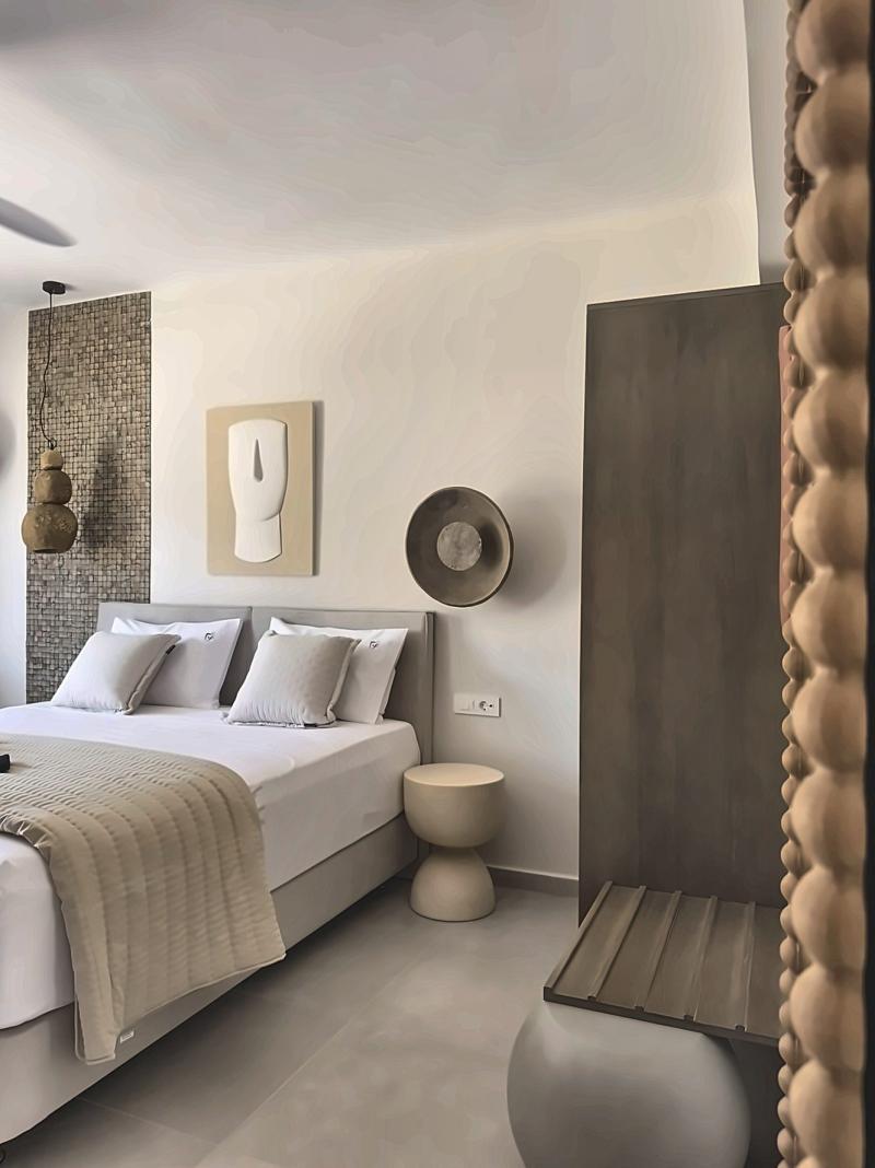 Room interior at Armia Experience Hotel, Vári, Sýros, Cyclades