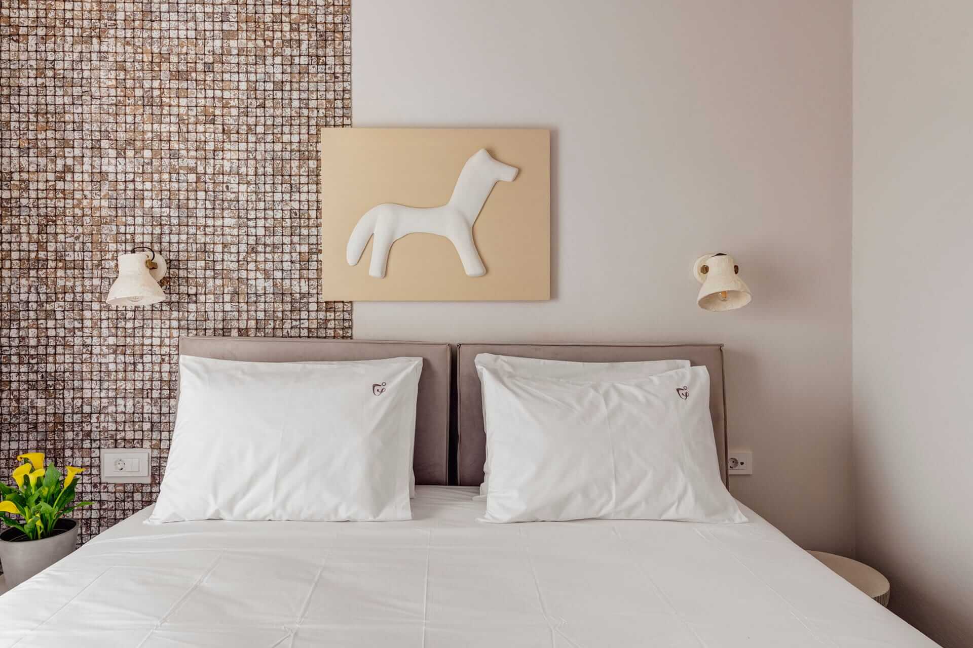 Economy Double Room with Garden View &ndash; No Balcony at Armia Experience Hotel, Vari, Syros