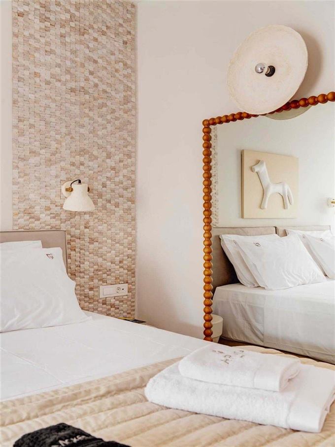 Standard Room with Garden View &ndash; No Balcony & Sofa Bed at Armia Experience Hotel, Vari, Syros