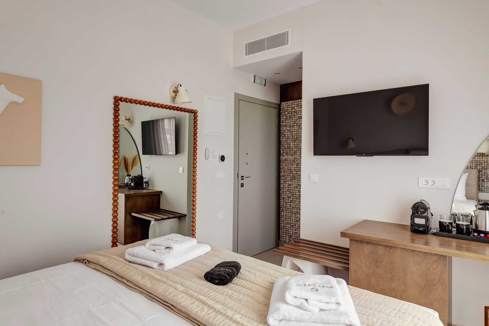 Standard Room with Sea View & Balcony at Armia Experience Hotel, Vari, Syros